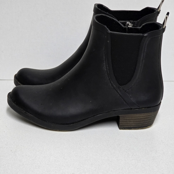 Lucky Brand Basel rain bootie black 7 - Picture 3 of 15